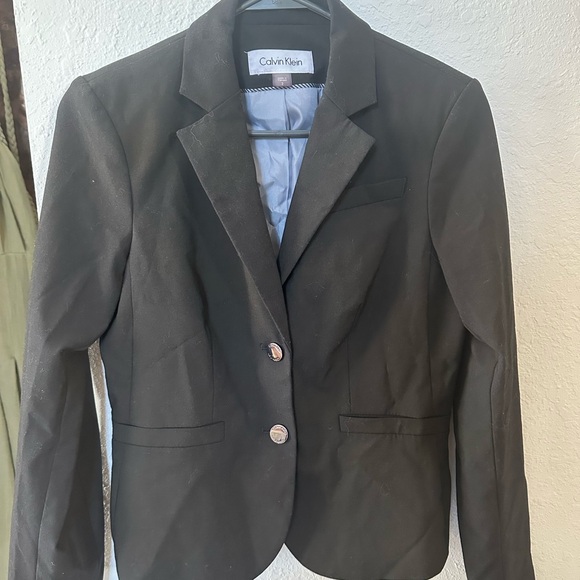 Calvin Klein Black Women's Blazer - Picture 2 of 5